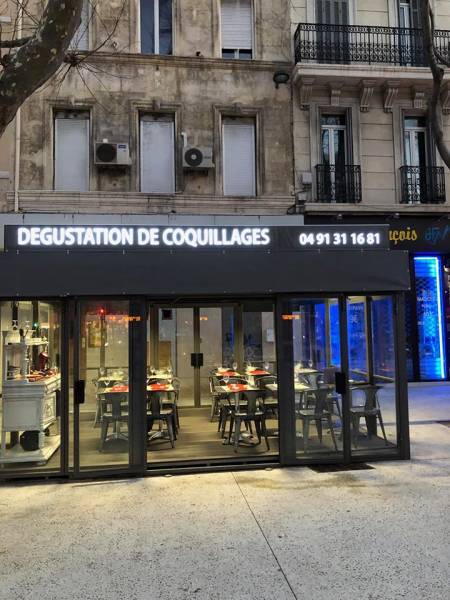 Restaurant fruits de mer, coquillages et Traiteur de la mer à Marseille dans le 7e arrondissement