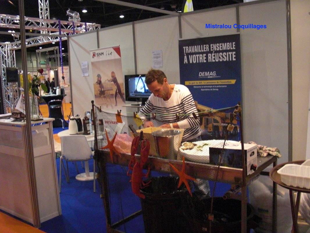 Plateaux de coquillages à la carte