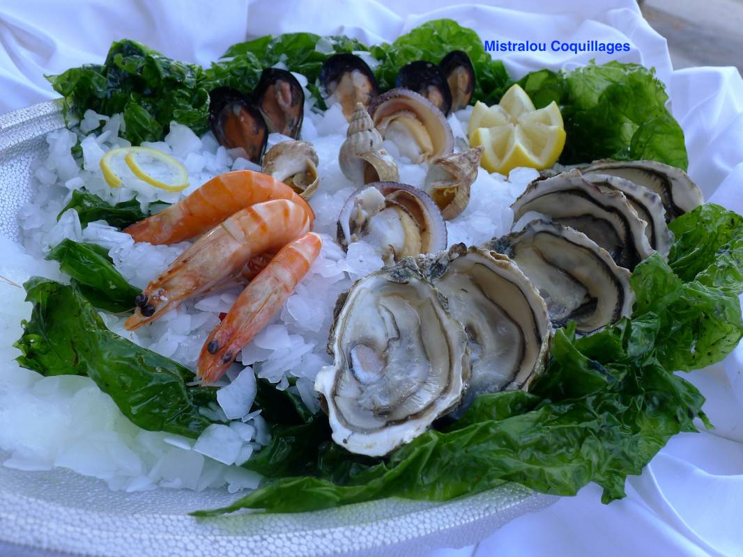 Plateaux de coquillages  Marseille