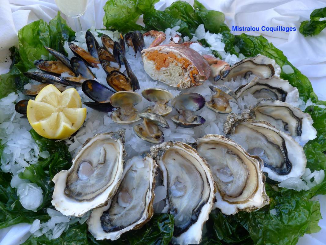 Plateaux de fruits de mer à emporter ou livré sur Marseille